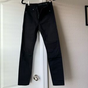 COS mid rise black jeans